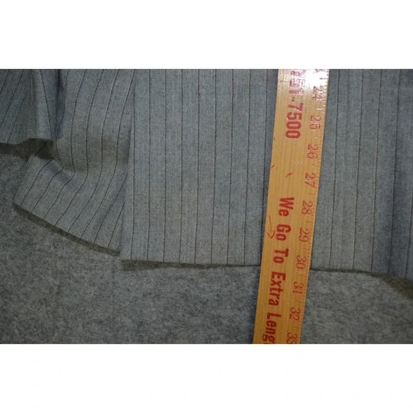 ROBERT TALBOTT Mens 44R Blazer Sport Coat Casual Jacket‎ Gray Wool Pinstripe